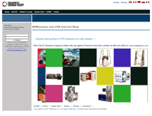 Tablet Screenshot of emea-shop.gilbarco.com